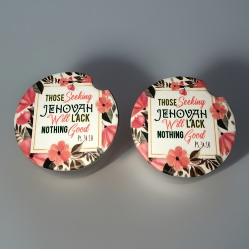 Jehovah car drink coaster - jehovah,