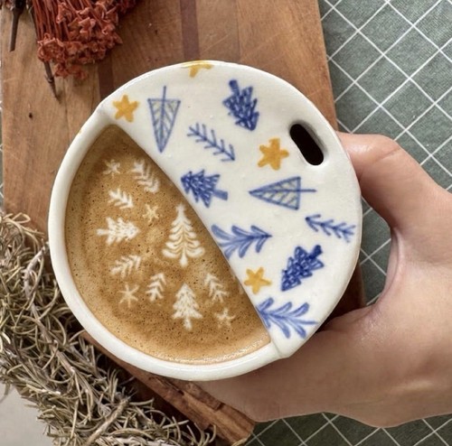 Handmade christmas ceramic - christmas,