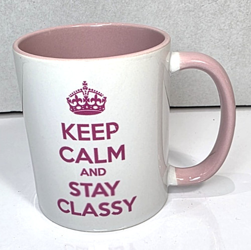 Keep calm and stay classy - and,