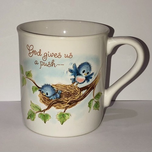 Bluebird mug god gives a - bluebird,